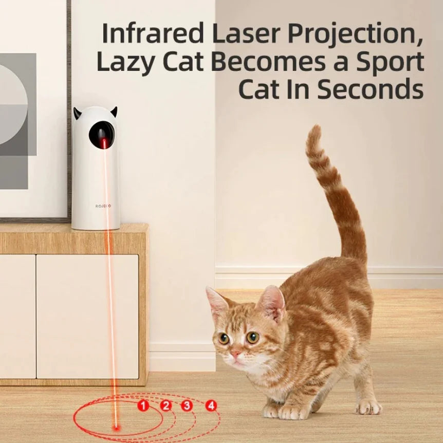 Interactive Infrared Cat Toy