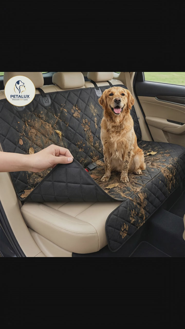 Waterproof Dog Car Seat Cover 53x47 Universal Fit for Cars Trucks SUVs