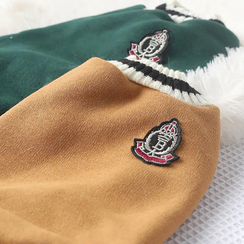 Winter Cotton Knit Vest for Pets - Academic Style